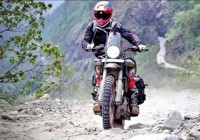 Motorbike tour in Nepal